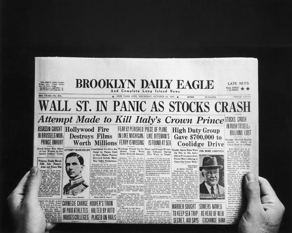 Stock Market Crash 1929