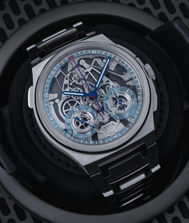 Czapek Anartique Chronograph Rattrapante Ice Blue