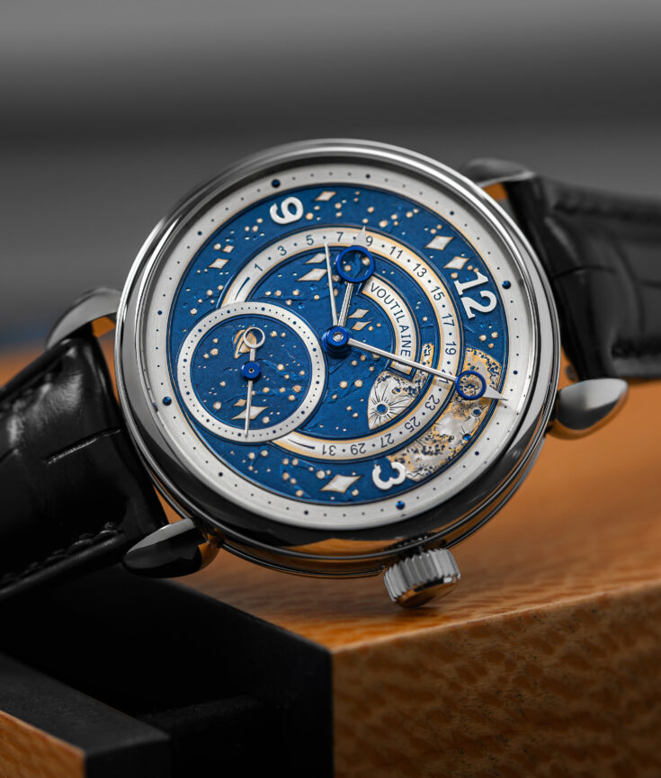 HERO: Kari Voutilainen Retrograde Date "Night Sky" Piece Unique Ref. 217QRS