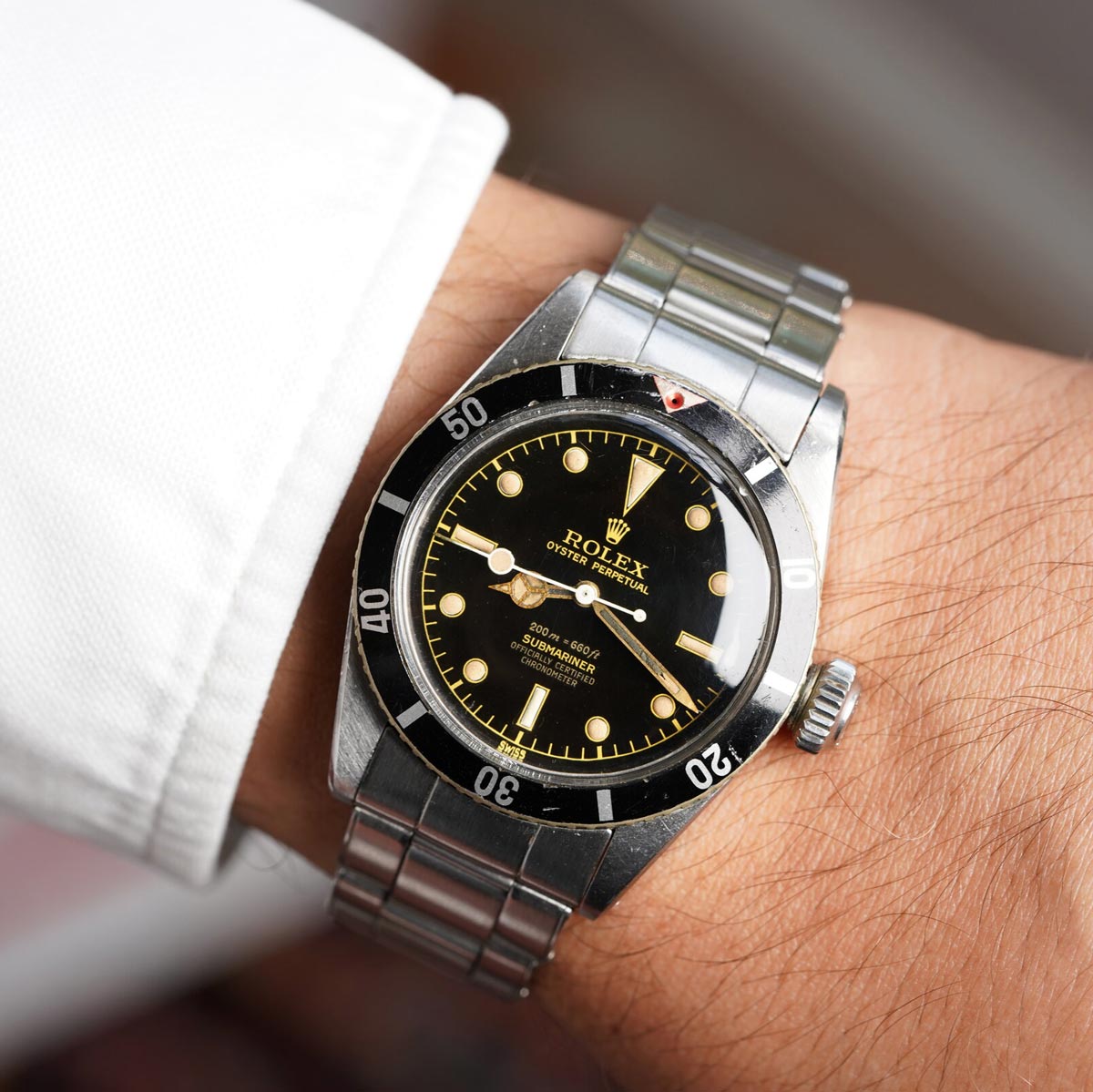 Submariner 6538 Big Crown