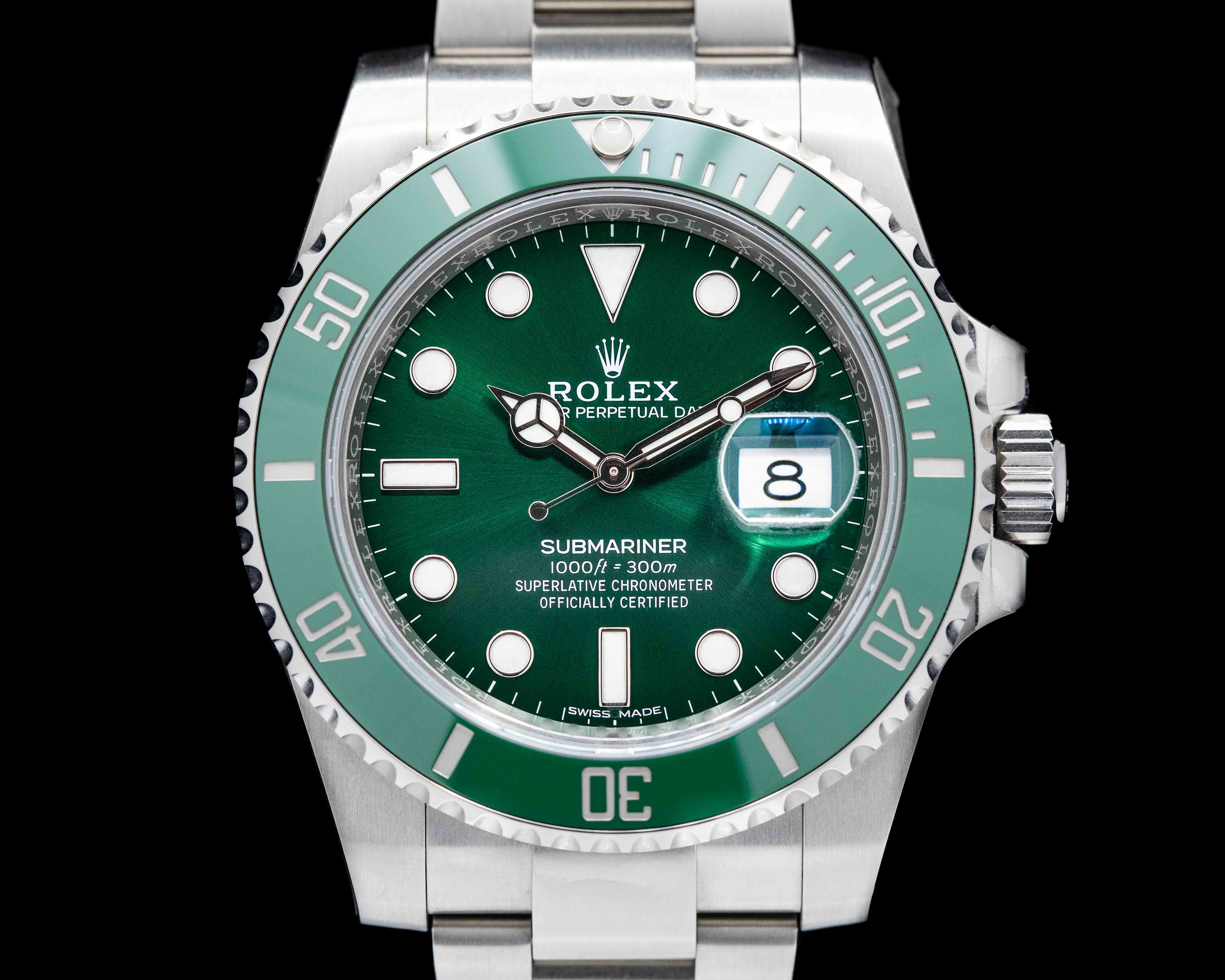 Submariner 116610LV Hulk