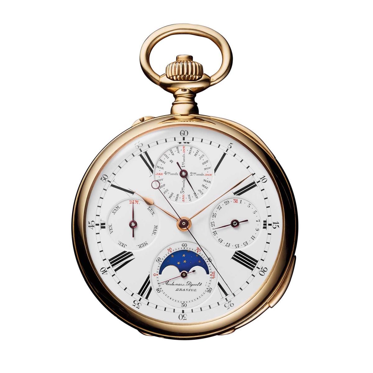 Jules Louis Audemars Apprenticeship Pocket Watch