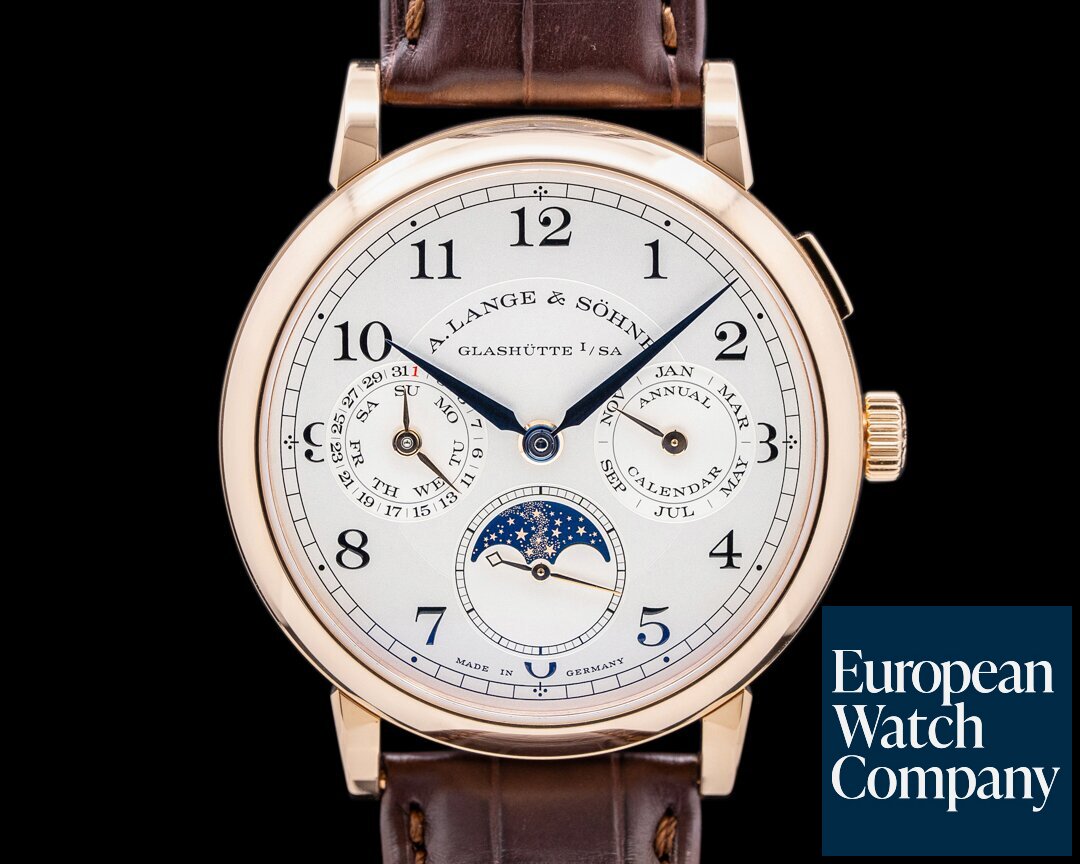 A. Lange and Sohne 238.032 1815 238.032 Annual Calendar 18k Rose Gold UNWORN