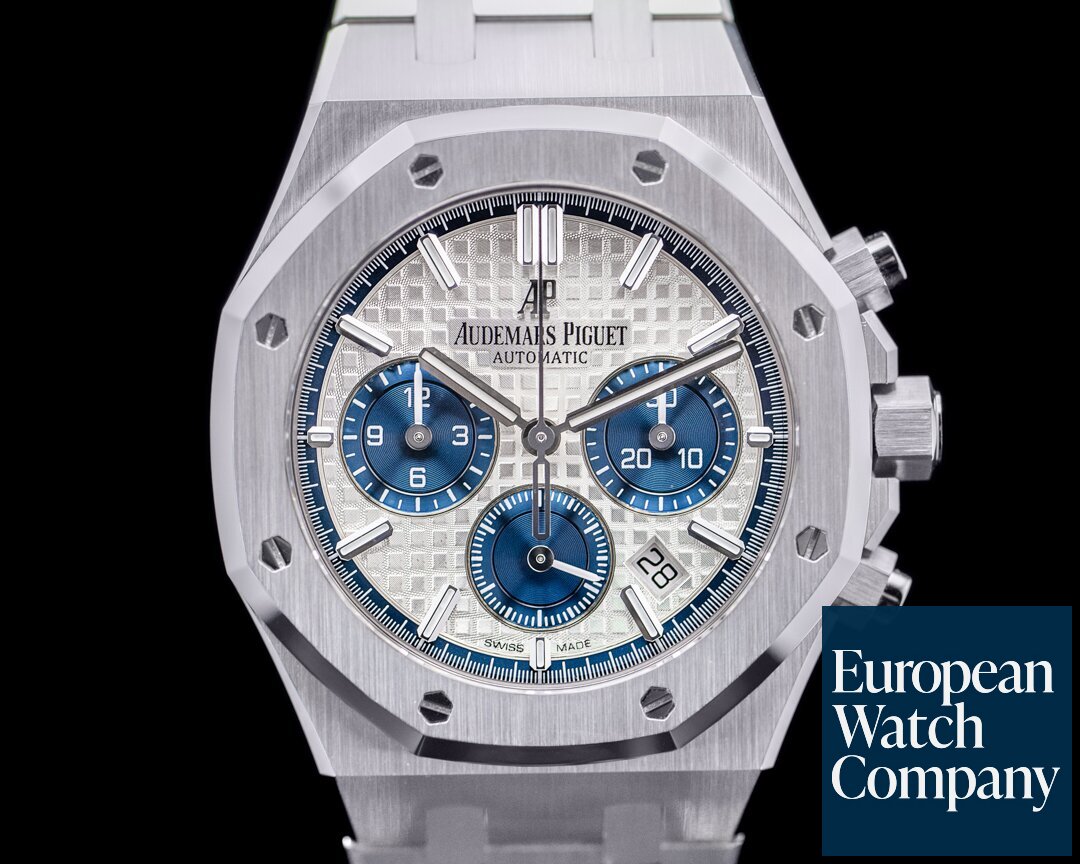 Audemars Piguet 26315ST.OO.1256ST.01 Royal Oak Chronograph 26315ST Silver Dial SS 38MM