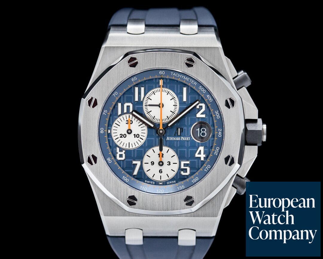 Audemars Piguet 26470ST.OO.A027CA.01 Royal Oak Offshore Blue Dial SS / Rubber