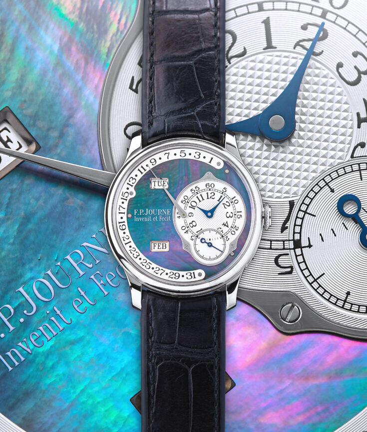 F.P. Journe Octa Calendrier Black Mother of Pearl Dial